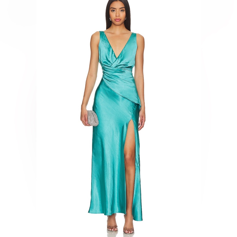 ELLIAT Junia Dress in Aquamarine Size XXS